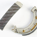 Ebc Grooved Brake Shoes Rear Left #841G Cagiva Wmx 250 1985