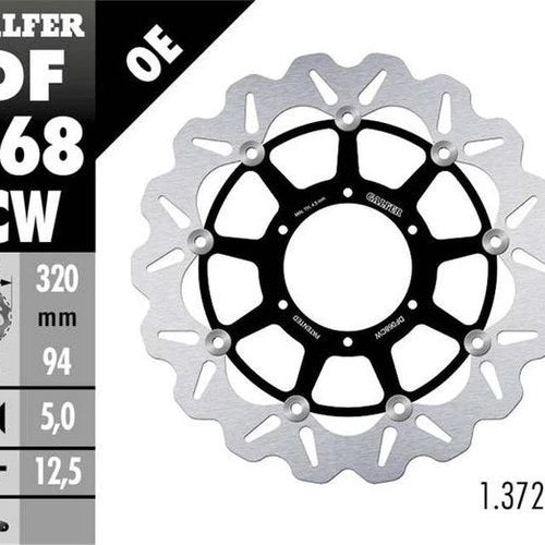 Galfer Wave Rotor Front #DF068CW for Honda RC51/VFR1200F/VFR1200FD DCT/CBR1000RR