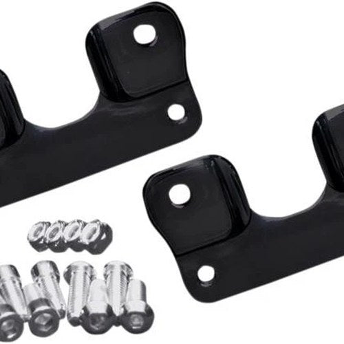 Covingtons Front Fender Relocater Black #C1311-B Harley Davidson