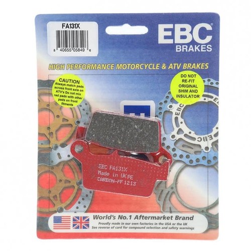 Ebc Carbon X Brake Pads Rear #FA131X for Honda/Gas/Suzuki/Kawasaki/TM/Yamaha