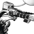 Kuryakyn Premium Iso Grips with Contoured Throttle Boss Dual Cable Chrome #6342