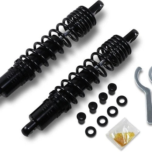 Drag Specialties 13.5" Ride-Height Adjustable Shocks Black #1310-1832
