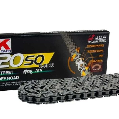 RK Chain 520SO-112L O-Ring Chain for 400cc Motorcycles and ATVs
