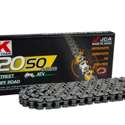 RK Chain 520SO-108L O-Ring Power Sports Chain for 400cc & Under Motorcycles