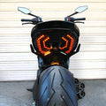 New Rage Cycles For Ducati Diavel V4 Rear Turn Signals With Side Mount License