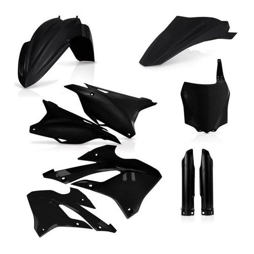 Acerbis Full Plastics Kit Black 2936130001 for Kawasaki KX85 2022