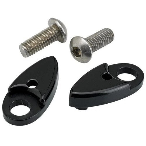 Joker Machine Astro Side Rail Marker Light Adapters Black #05-55-1B