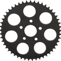 Drag Specialties Dished Offset Rear Sprocket 530 49T Gloss Black Harley Davidson