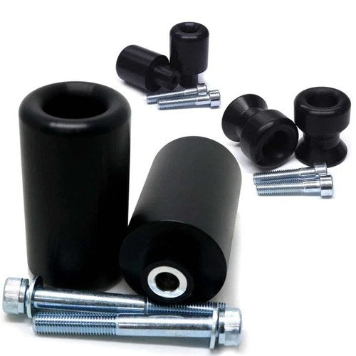 Shogun Standard Complete Frame Slider Kit Black Cut Required fits Suzuki SV650