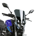National Cycle Fairing Mount VStream Windshield Low Dark Tint for Yamaha MT-07