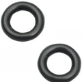 Goodridge Fuel Crossover Line Replacement O-Rings Black 2-Pack