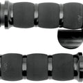 Avon Air Cushioned Grips w/ Throttle Boss Black for Tbw #AIR-90-AN-B-FL
