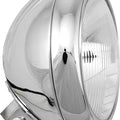 HardDrive 7" Grooved Headlight Bottom Mount Chrome #L20-6084GD Harley Davidson