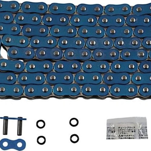 EK 530 ZVX3 ZX-Ring Chain 160 Links Metallic Blue