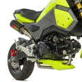 Hotbodies High-Exit Exhaust Carbon/Rolled Tip for Honda Grom 125 17-20