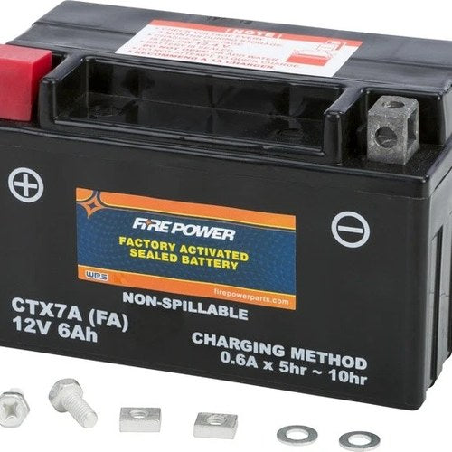 Fire Power Factory Activated Sealed Battery fits Aprilia/Honda SXV/TR200