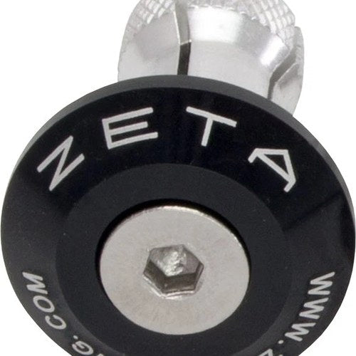Zeta Bar End Plugs Black 35mm