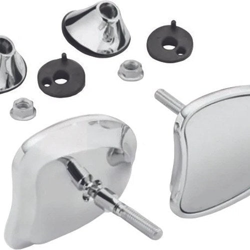 HardDrive Tapered Fairing Mirrors Chrome #270332 Harley Davidson