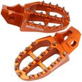 Zeta Aluminum Footpegs Orange #ZE93-1827 KTM