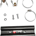 E-Line Carbon Fiber Universal Heat Shields Flat 6"