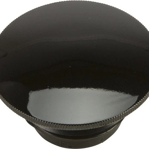 HardDrive Screw-In Smooth Gas Cap Non-Vented Glossy Black Harley Davidson Dyna