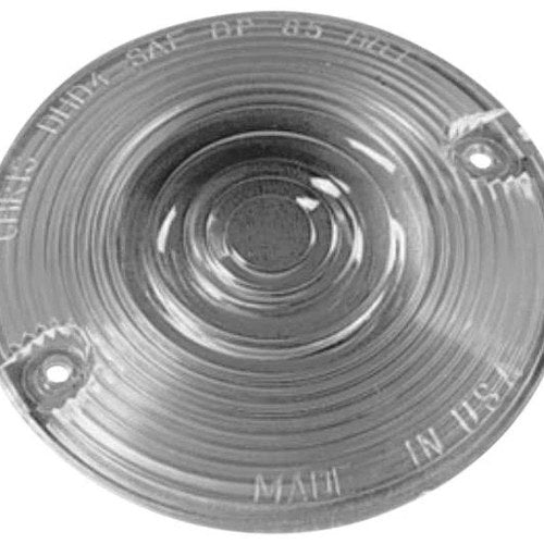 Letric Lighting Flat Style Turn Signal Lenses 3" Smoke