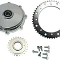 HardDrive Cush Drive Chain Conversion Kit 530 51T/24T Chrome #201407