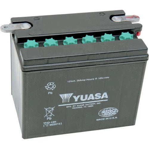 Yuasa Battery Conventional Battery YHD-12H Harley Davidson