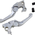 Psr Anthem Shorty Adjustable Lever Set Chrome #12-01655-20 Harley Davidson