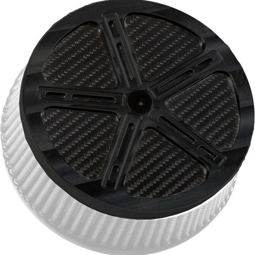 Hofmann Designs Universal Billet Air Cleaner Cover 5.5" Black