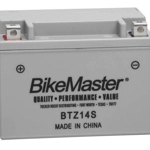 BikeMaster BTZ14S High Performance Maintenance Free Battery #BTZ14S