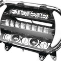 Letric Sharktooth LED Headlight w/Integrated Turn Signals HD Road Glide 15-23
