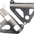 Works Connection Radiator Braces Silver for Yamaha YZ250FX 4-Stroke 2020-2021