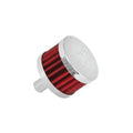 K&N Crankcase Vent Filter With Chrome Top 62-1015 2" x 1.5" x 0.875"