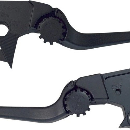 Psr Anthem Shorty Adjustable Lever Set Black #12-01656-22 Harley Davidson
