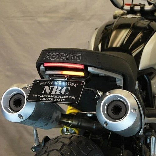New Rage Cycles Fender Eliminator w/Standard License Bracket #S1100-FE-S Ducati