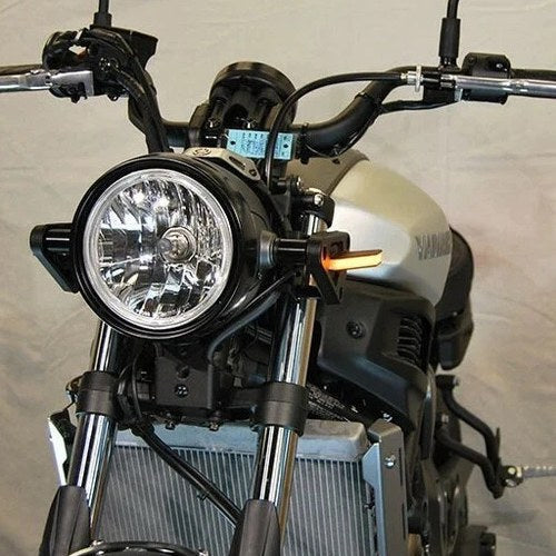 New Rage Cycles LED Front Turn Signals Amber XSR700-FS-22 for Yamaha XSR700 2022