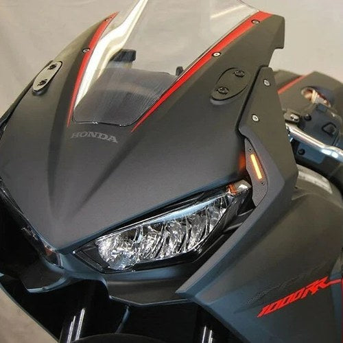 New Rage Cycles LED Front Turn Signals Amber #CBR1000-FB for Honda CBR1000RR