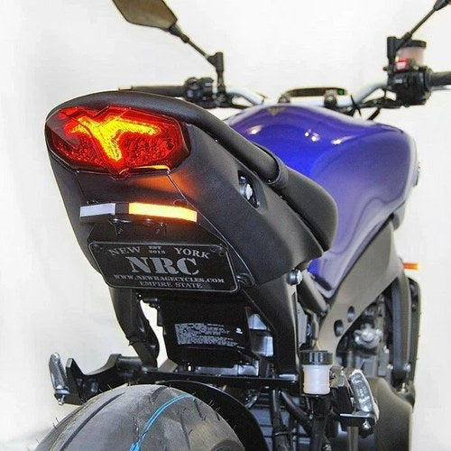 New Rage Cycles Fender Eliminator w/Tucked License Bracket #MT09-FE-21-T