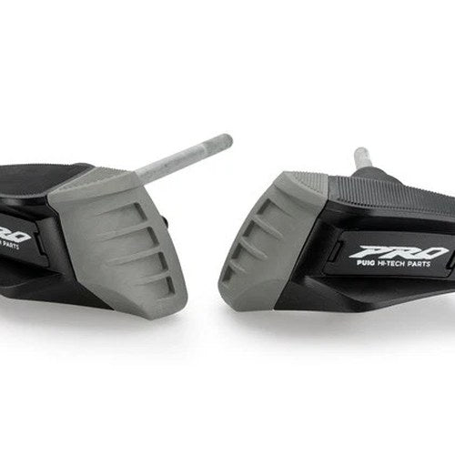 Puig Pro 2.0 Frame Sliders Black #21485N for Kawasaki Ninja 650R 2024
