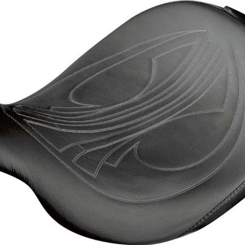 Danny Gray Airhawk Bigseat Solo Seat w/BR Drag/Gray Stitch #21-418DAIR