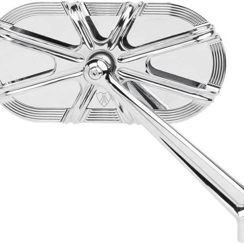 Arlen Ness Cages Series Mirror 10-Gauge Right Chrome
