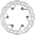 GBrakes Solid Wave Brake Rotor 240mm Front Silver for Suzuki DRZ400/RM125/RM250