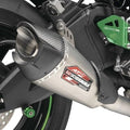 Yoshimura AT2 Race Series 3/4 Exhaust System SS/CF #14183CP520 for Kawasaki