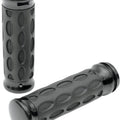 DS Hotop Custom Rubber Grips Black Harley Davidson 141793