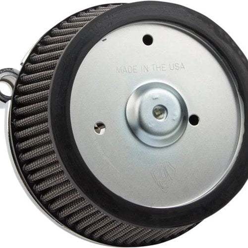 Arlen Ness Big Sucker Stage 1 Air Cleaner Naked SS Filter Chrome #50-518