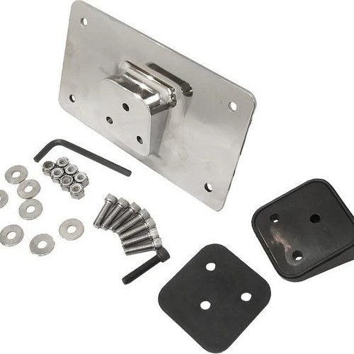 HardDrive Fender Mount License Plate Bracket Kit Chrome