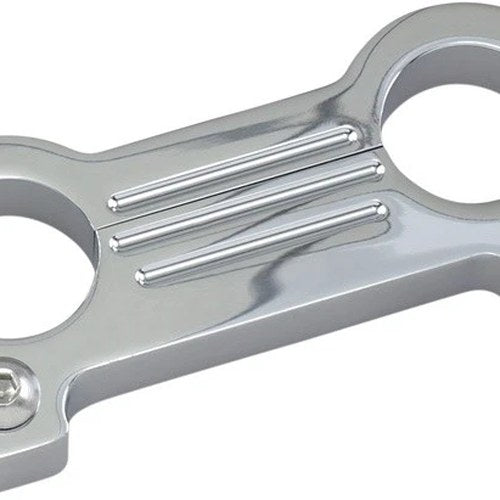 Accutronix T-Bar Gauge Mount Adapter Chrome 1.25"