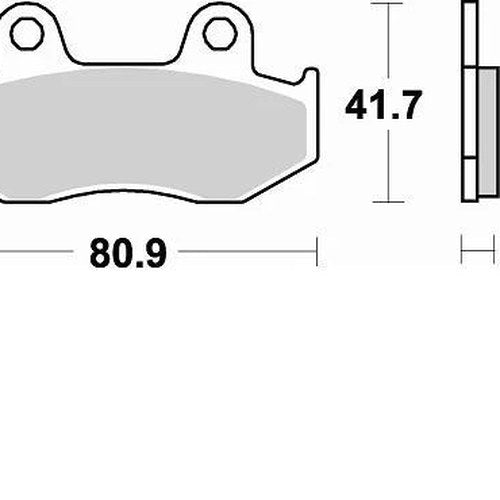 Braking SM1 Brake Pads #667SM1 for Honda