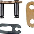 EK 520 M3 Series Non-Sealed Motocross Chain Spj Clip-Type Master Link Gold